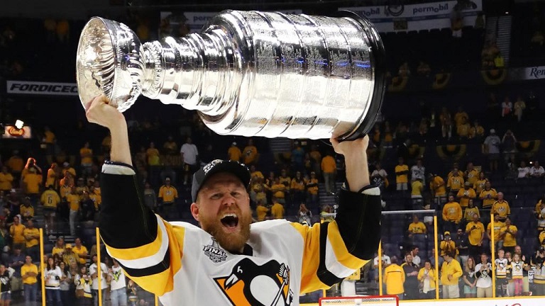 Patric Hörnqvist is verheugd deel uit te maken van de Pittsburgh Penguins in zijn carrière